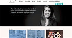 Desktop Screenshot of halvarsson.se